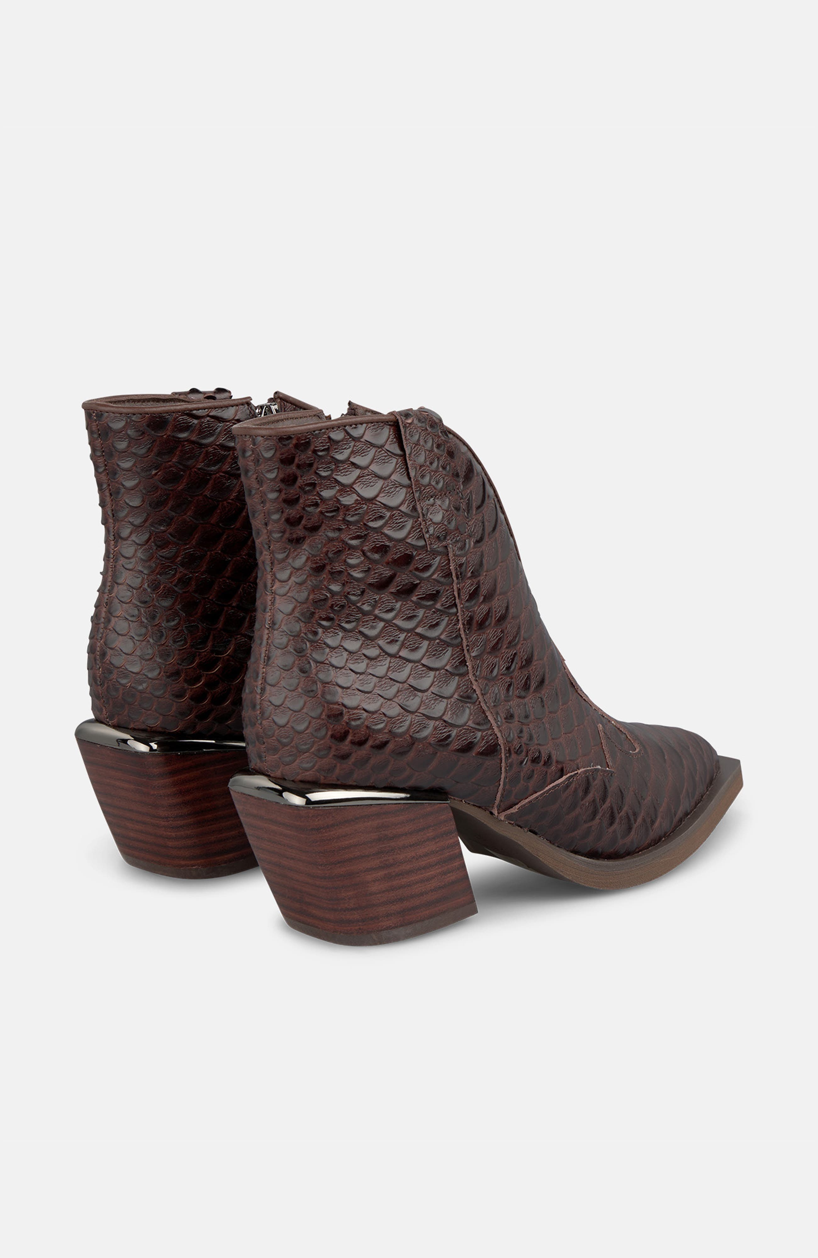 Front Opening Bootie, Alternate, color, Coffee