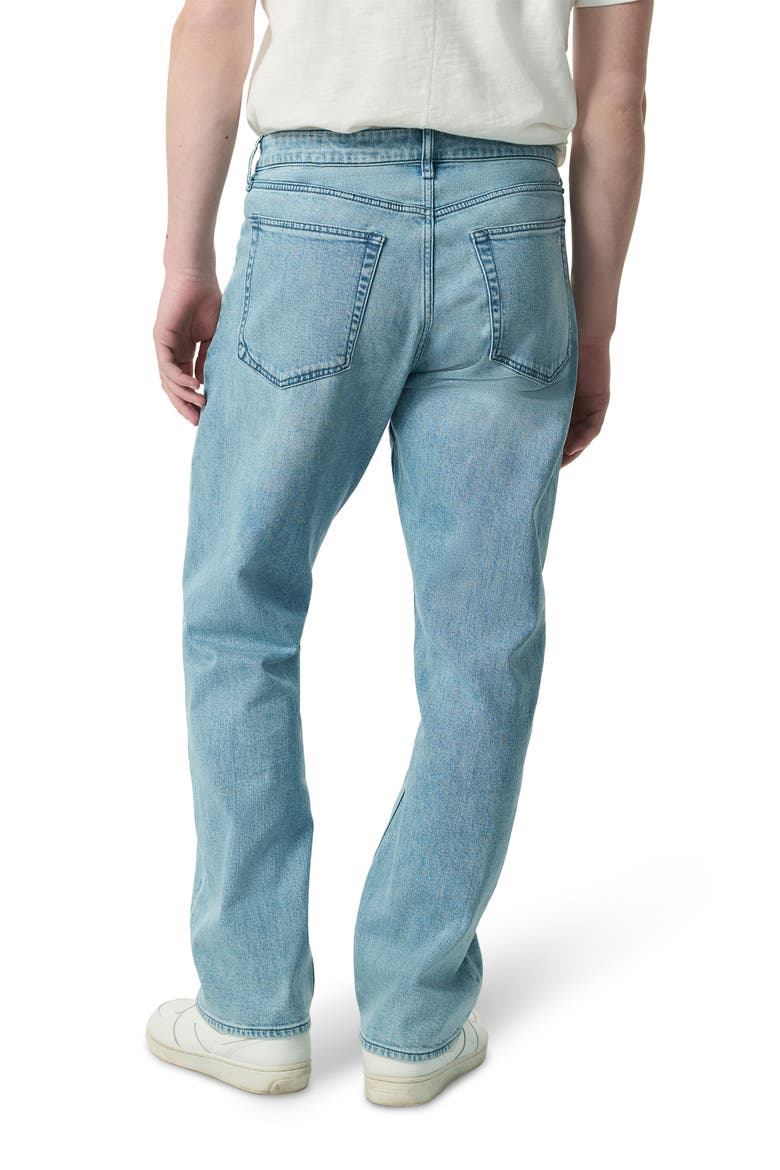 Fit 4 Authentic Stretch Straight Leg Jeans, Alternate, color, FLETCHER