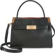 Tory Burch Petite Lee Radziwill Leather Double Bag