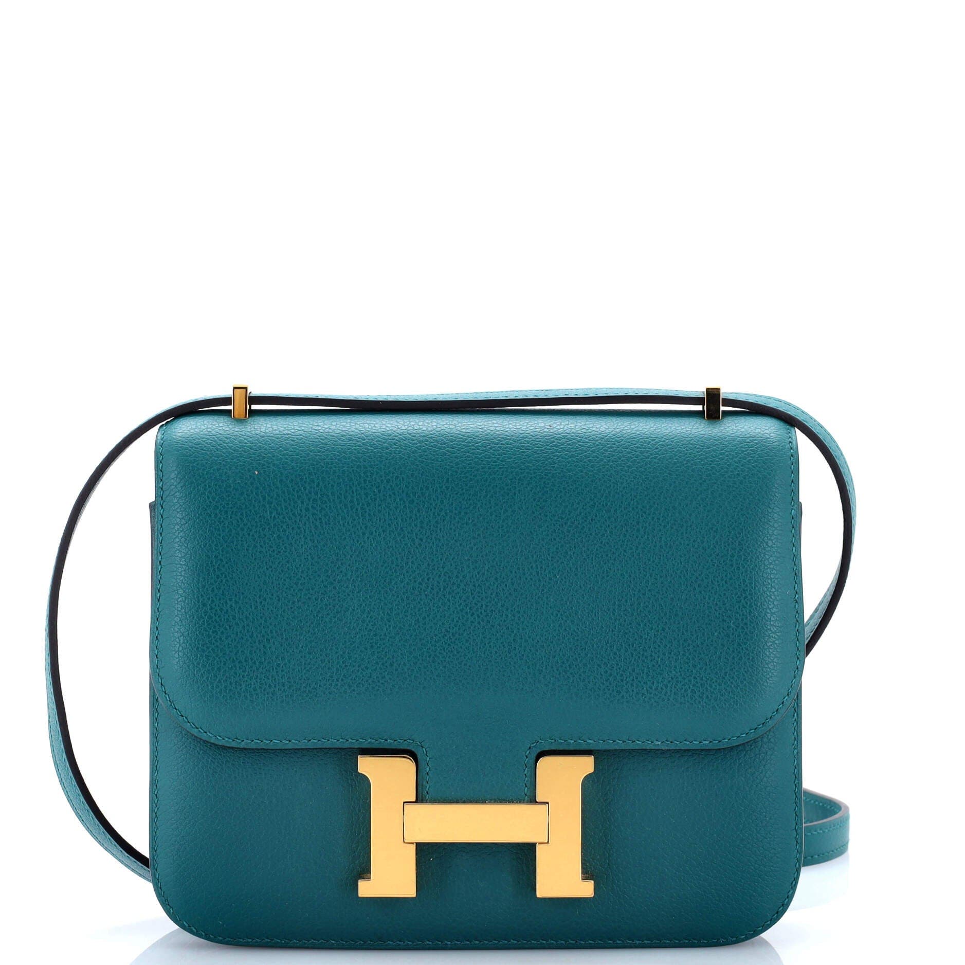 Pre-Owned Hermes Constance Bag Evercolor 18, Main, color, 