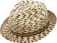PETER GRIMM Reed Palm Leaf Sun Hat