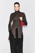 COS Merino Wool Turtleneck Top