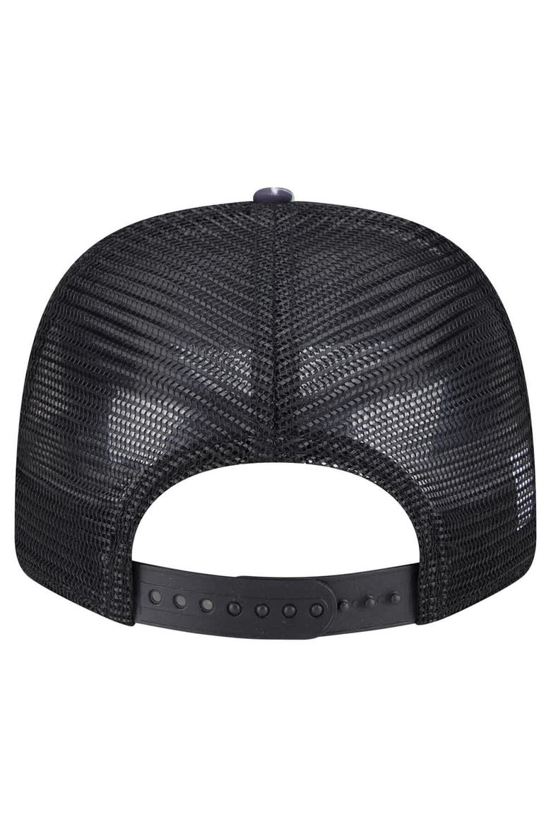 Men's New Era Navy Detroit Tigers Adventure Drinks Pattern 9SEVENTY Stretch-Snap Hat, Alternate, color, Navy