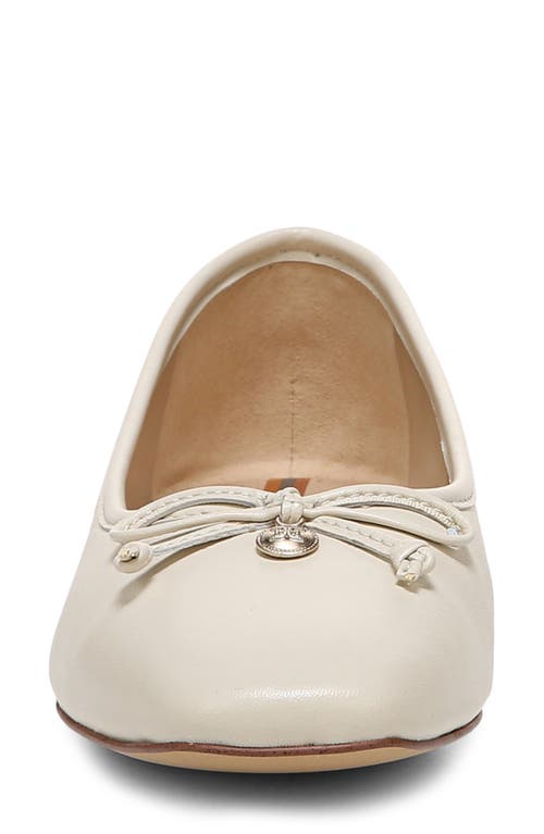 Sam Edelman Meadow Ballet Flat In Modern Ivory