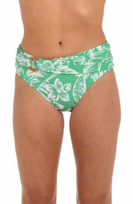 La Blanca Batiki Mid Rise Bikini Bottoms