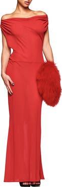 I.AM.GIA Kahlo Off-the-Shoulder Cocktail Dress