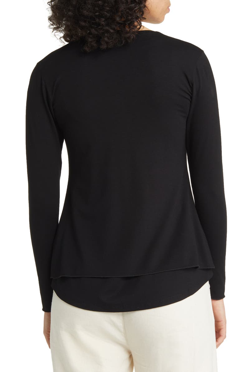 Masai Copenhagen Itally Open Front Jacket, Alternate, color, Black