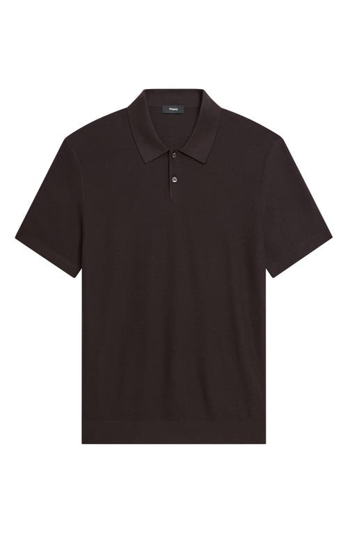 Theory Soris T-light Polo In Black