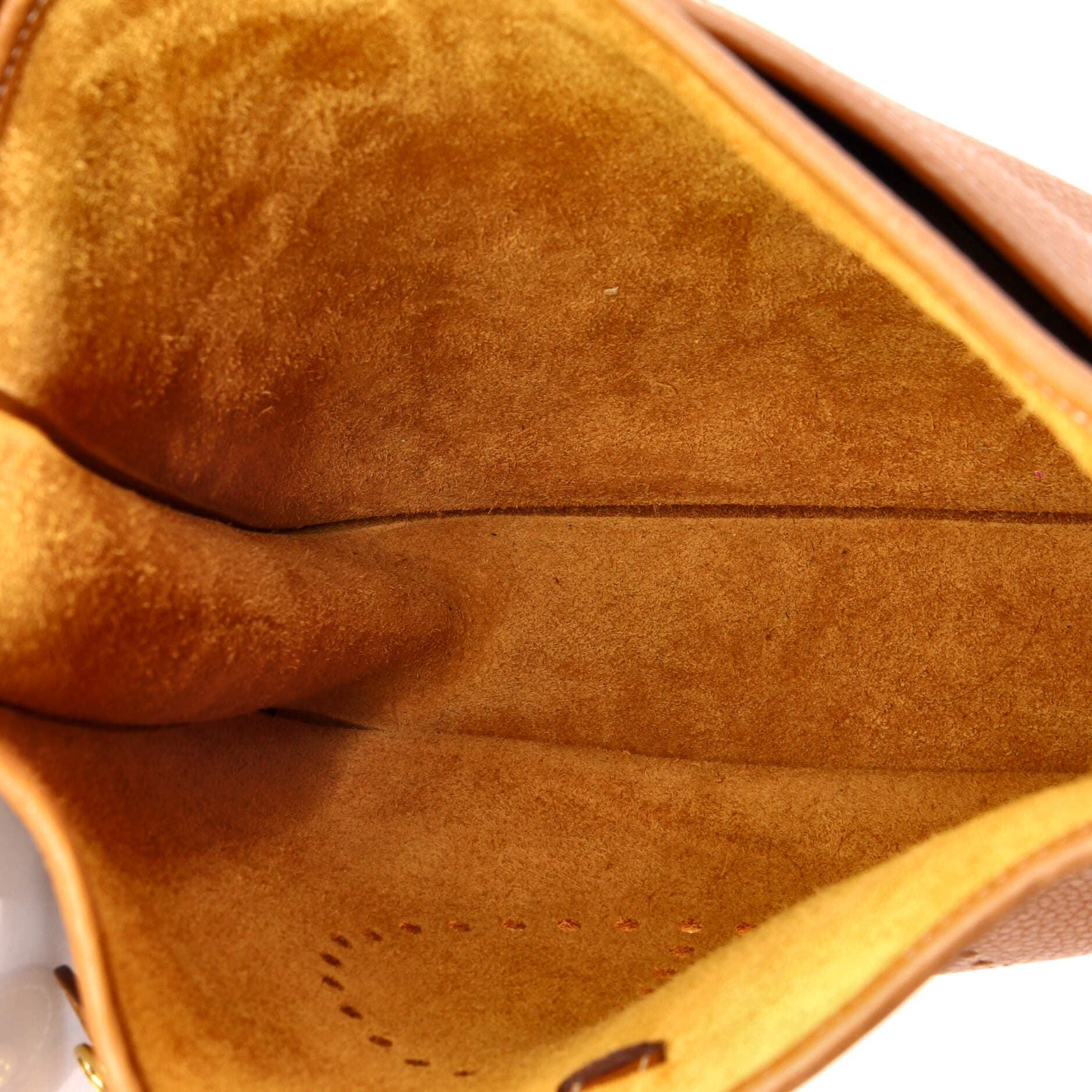 Pre-Owned Hermes Evelyne Bag Gen III Clemence PM, Alternate, color, Gold