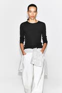 COS Cotton Long-Sleeved Top