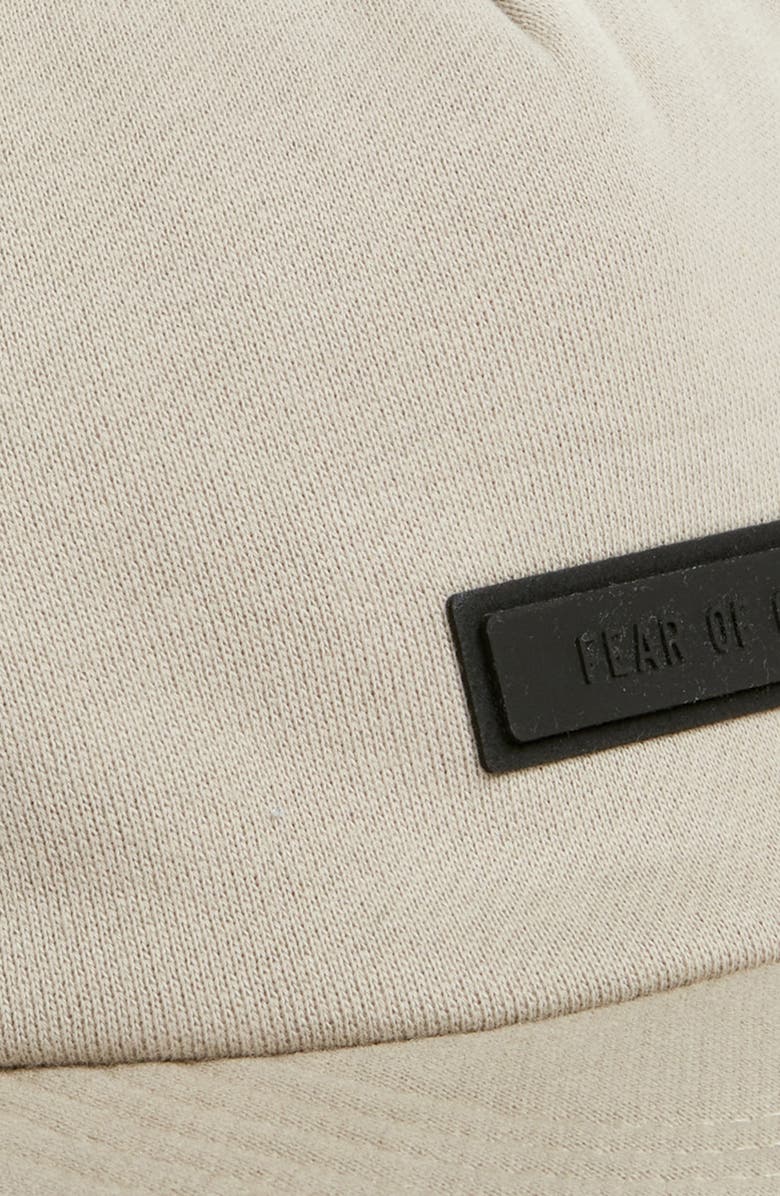 Fear of God Essentials Logo Fleece Baseball Cap, Alternate, color, 