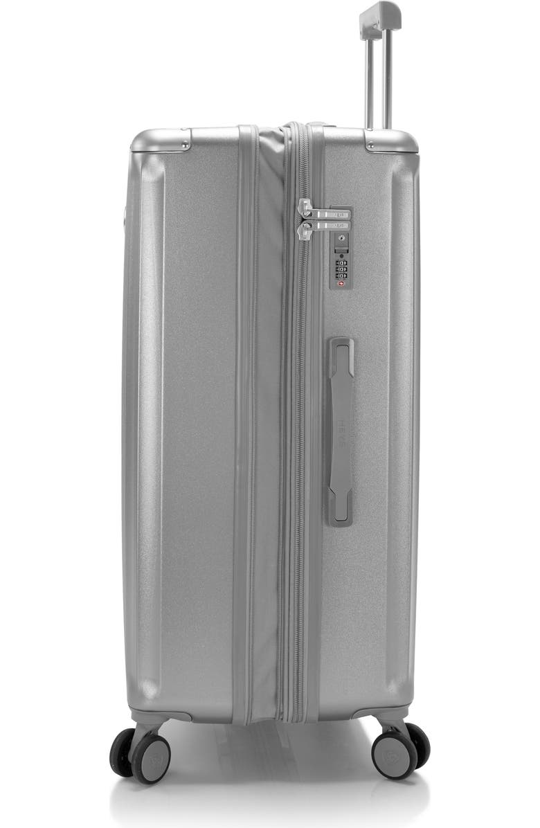 Heys Luxe 30 Inch Luggage, Alternate, color, Silver