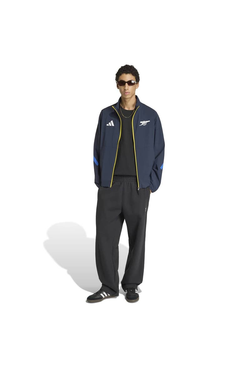Men's adidas Navy Arsenal 2025/26 Club Anthem Full-Zip Jacket, Alternate, color, Navy