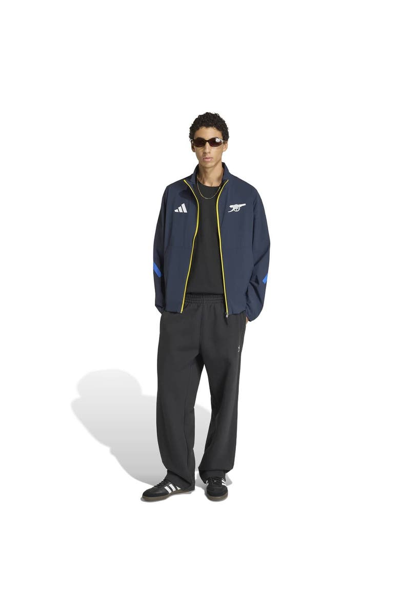 adidas Men's adidas Navy Arsenal 2025/26 Club Anthem Full-Zip Jacket, Alternate, color, Navy