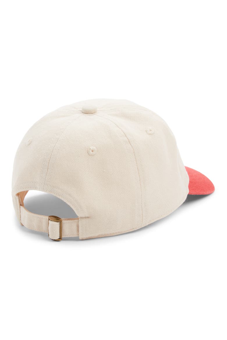 Embroidered Baseball Cap, Alternate, color, RED CENTRAL PARK RUN CLUB