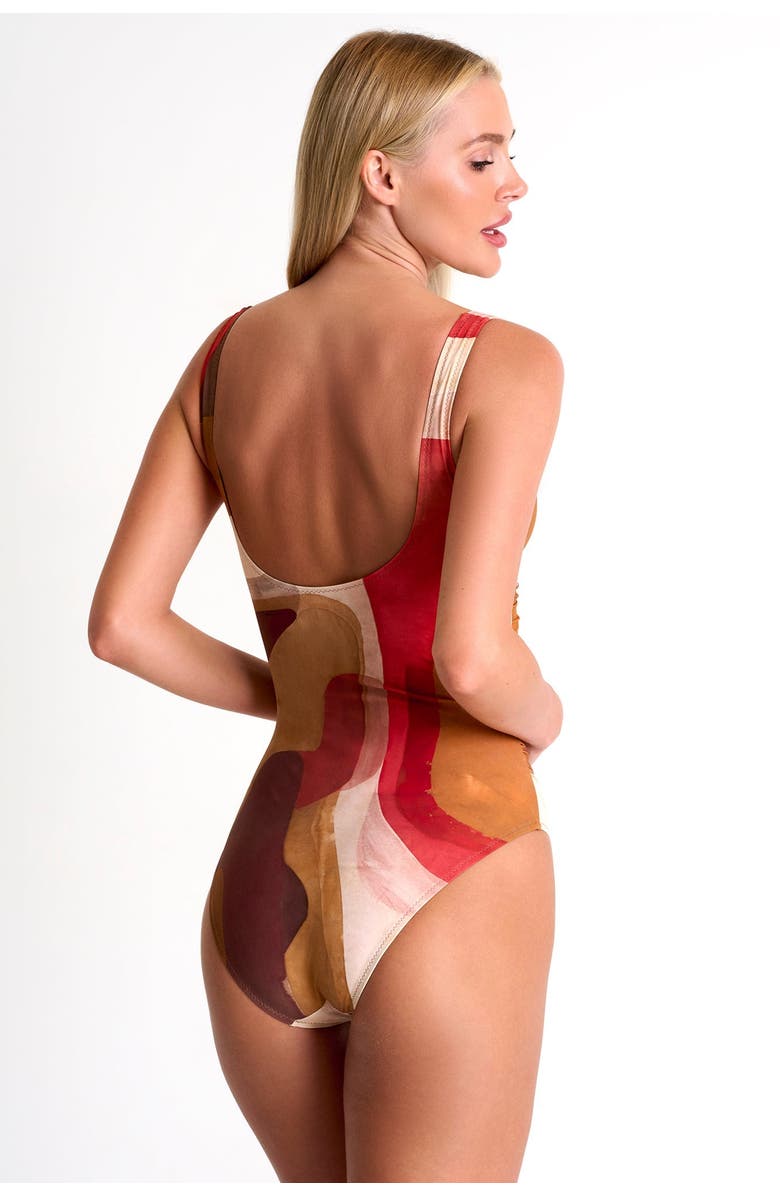 SHAN Classic One-Piece Swimsuit, Alternate, color, Print