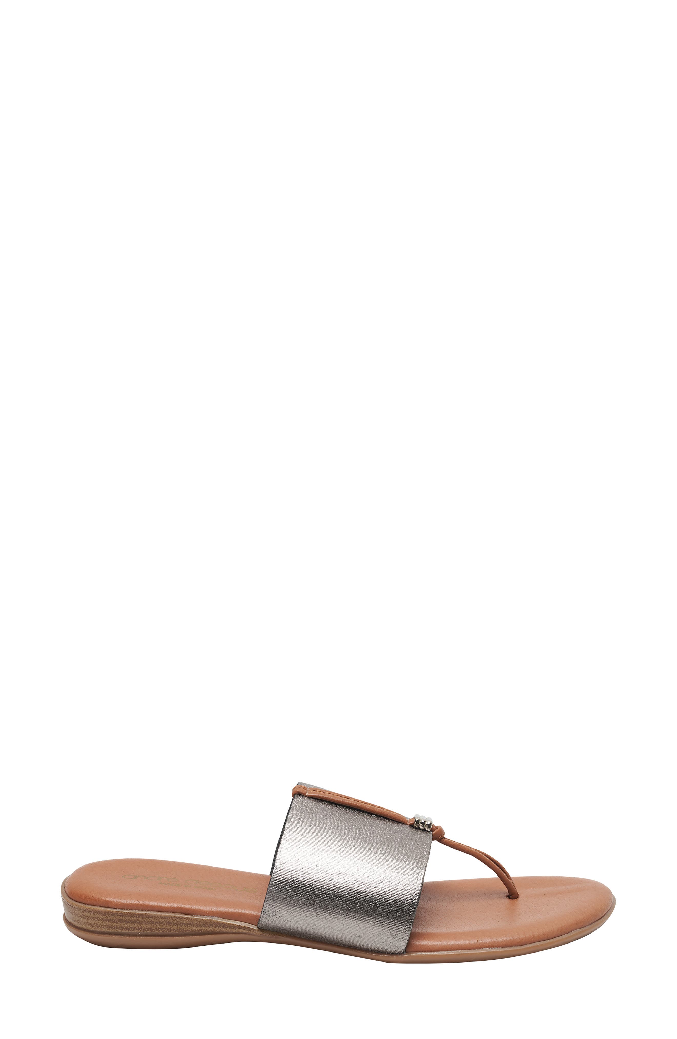 Nice Featherweights™ Slide Sandal, Alternate, color, PEWTER