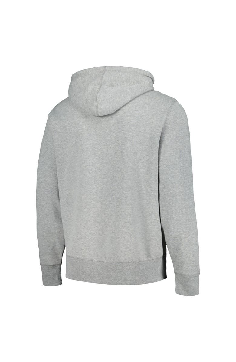 '47 Men's '47 Heather Gray Philadelphia Eagles Box Out Headline Pullover Hoodie, Alternate, color, Heather Gray