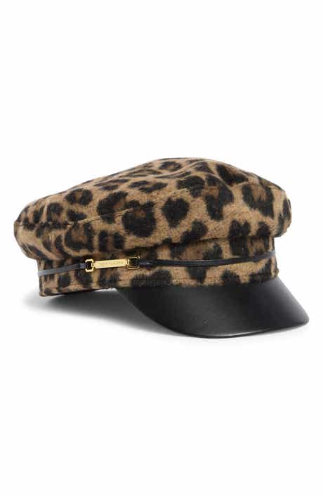 Leopard Print Skipper Cap