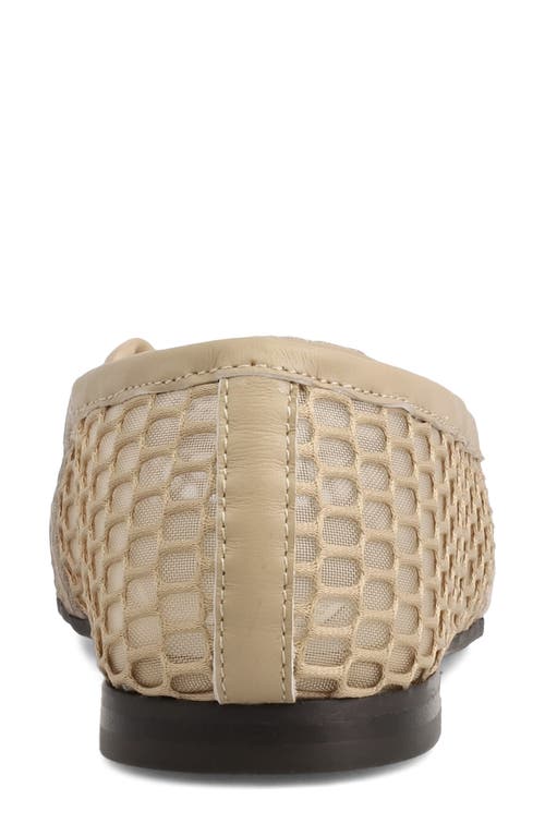 Mia Bailee Mesh Loafer In Animal Print