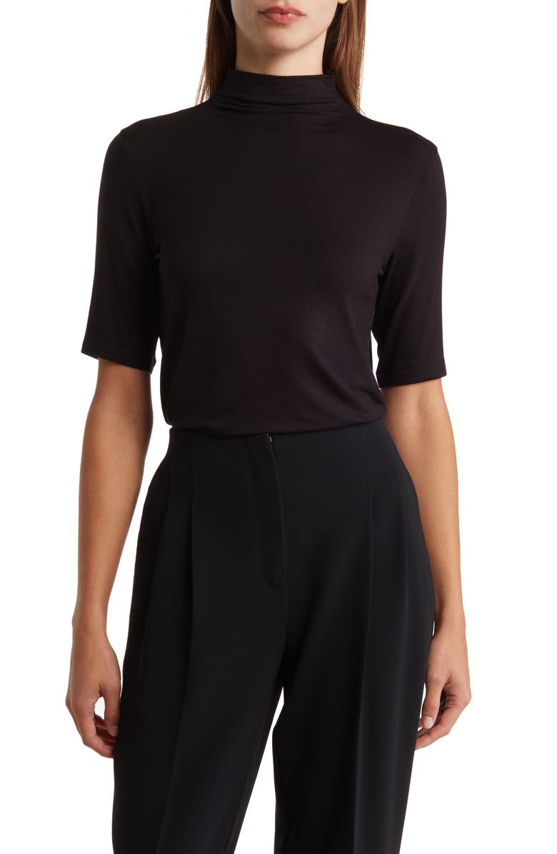 Vince Easy Funnel Neck Top, Main, color, 