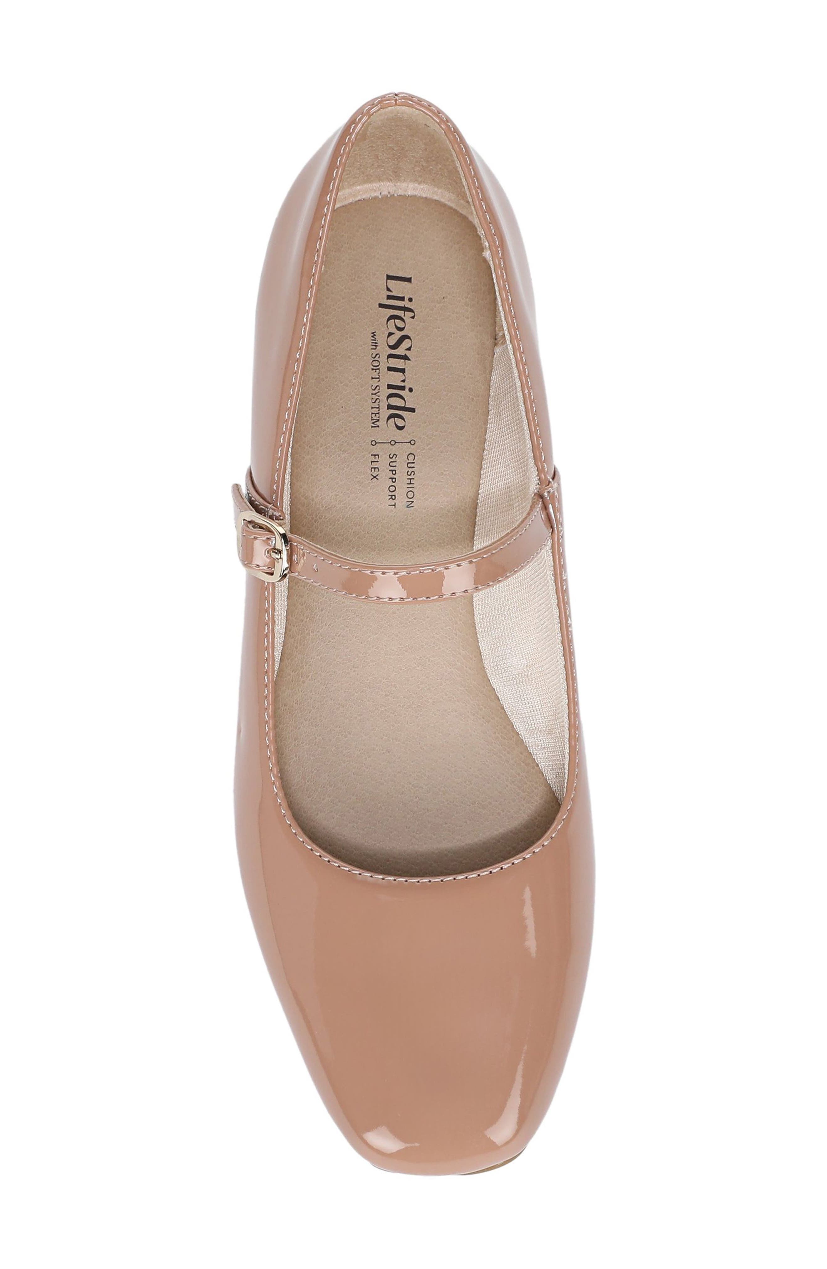 Beloved Mary Jane Flat, Alternate, color, DESERT NUDE