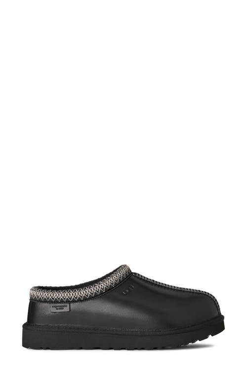 Ugg(r) Tasman Leather Slipper In Black
