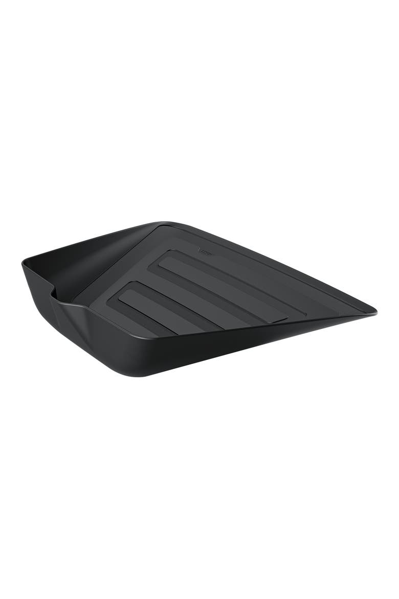 Chariot Single Floor Mat, Main, color, BLACK