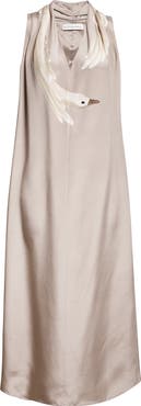 Altuzarra Baker Silk Shift Dress