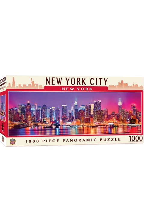 New York City 1000pc Panoramic Puzzle