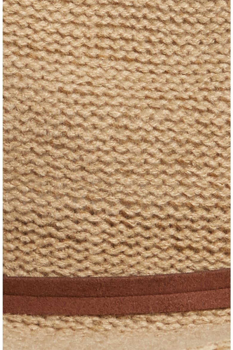 Packable Knit Panama Hat, Alternate, color, BEIGE HUMMUS