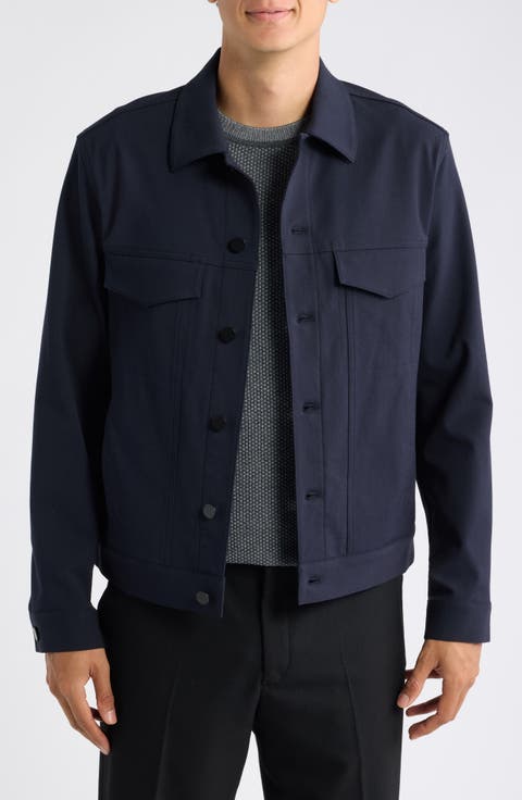 River Trucker in Neoteric Twill Jacket