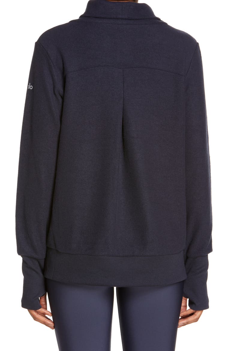 Warmth Cover-Up Turtleneck, Alternate, color, DARK NAVY