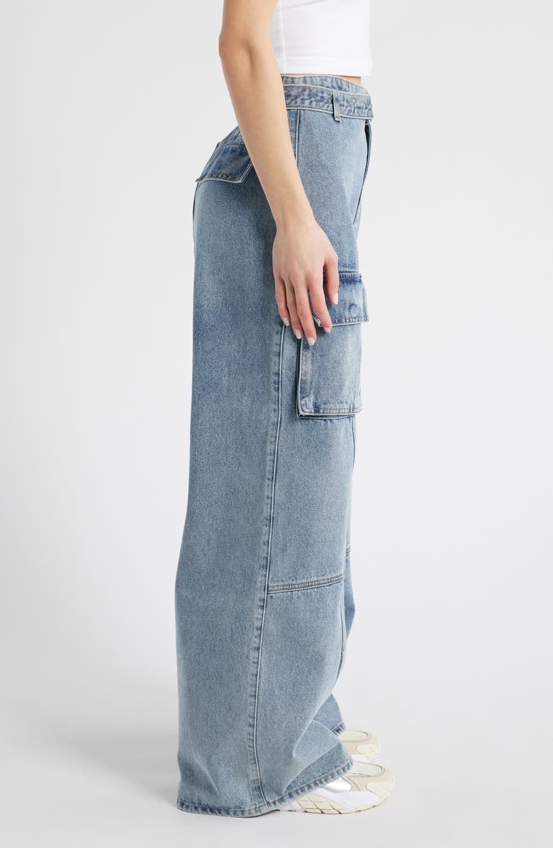PTCL High Waist Ultra Baggy Cargo Jeans, Alternate, color,