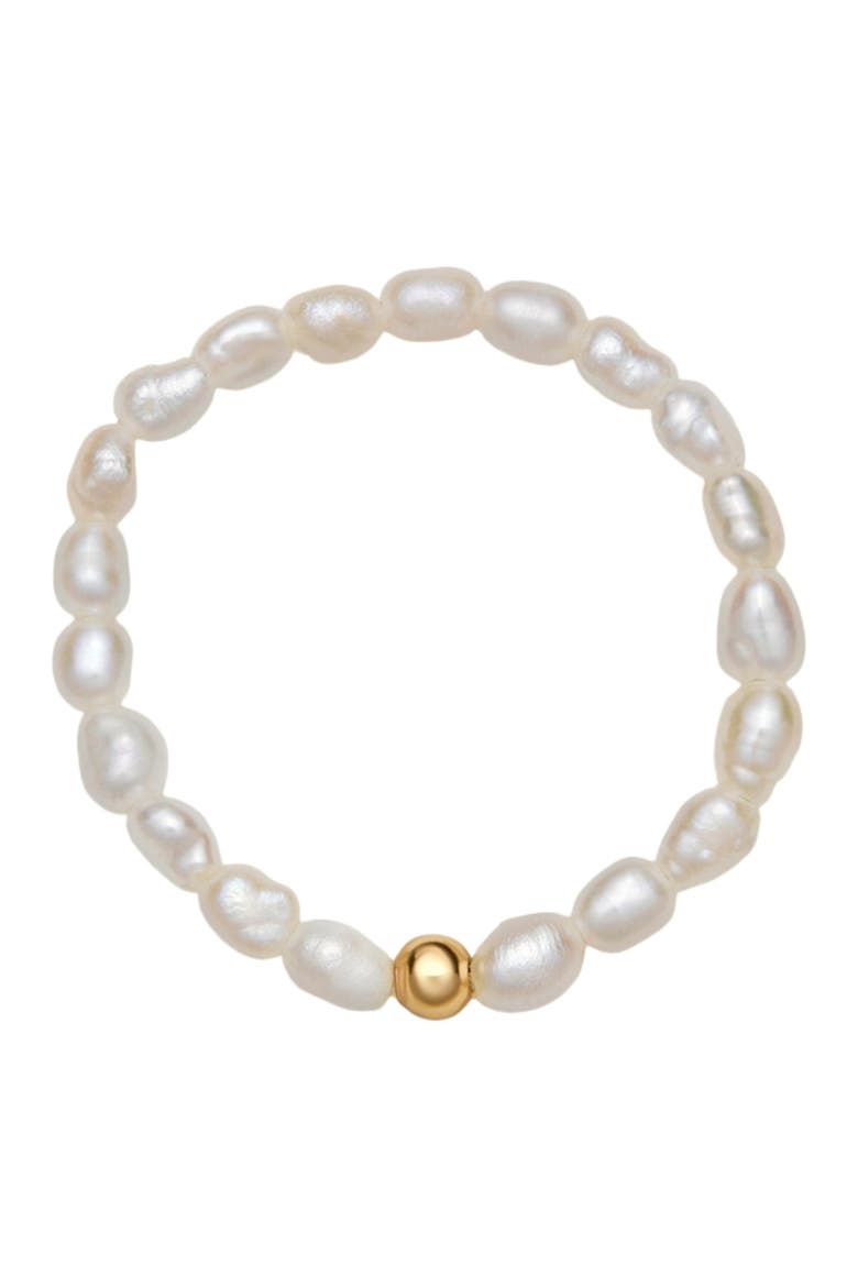 Pearl Strand Ring, Main, color, Gold Vermeil