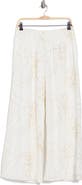 JASON WU Metallic Embroidered Pants