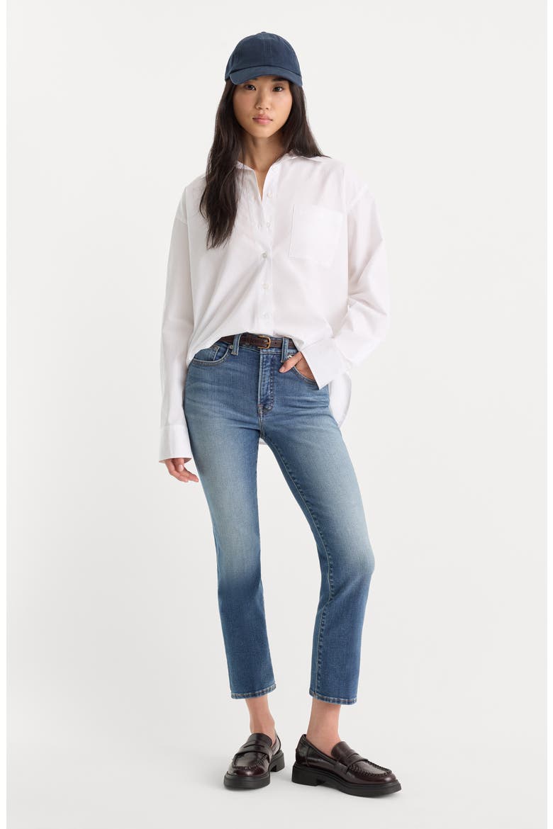 Good Legs High Waist Straight Leg Jeans, Alternate, color, INDIGO1327