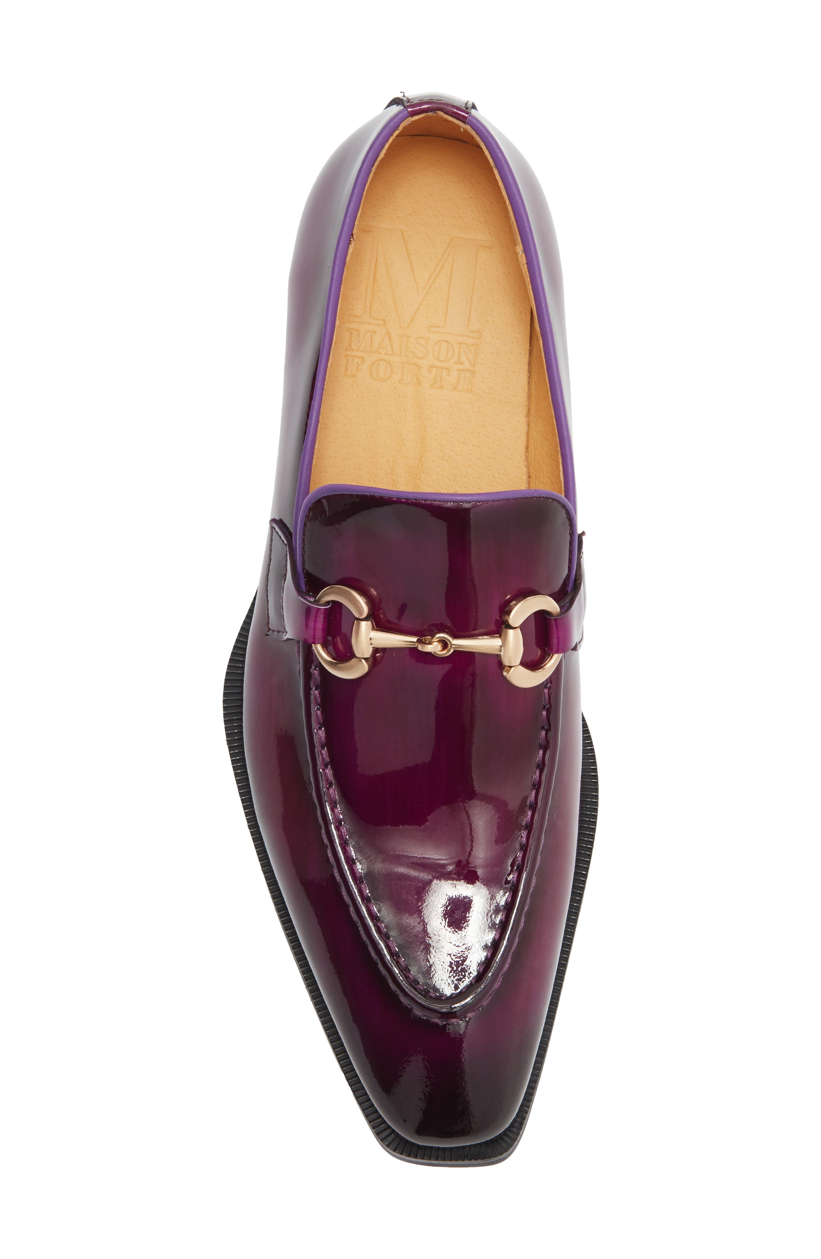 Maison Forte Concord Bit Loafer, Alternate, color, Purple