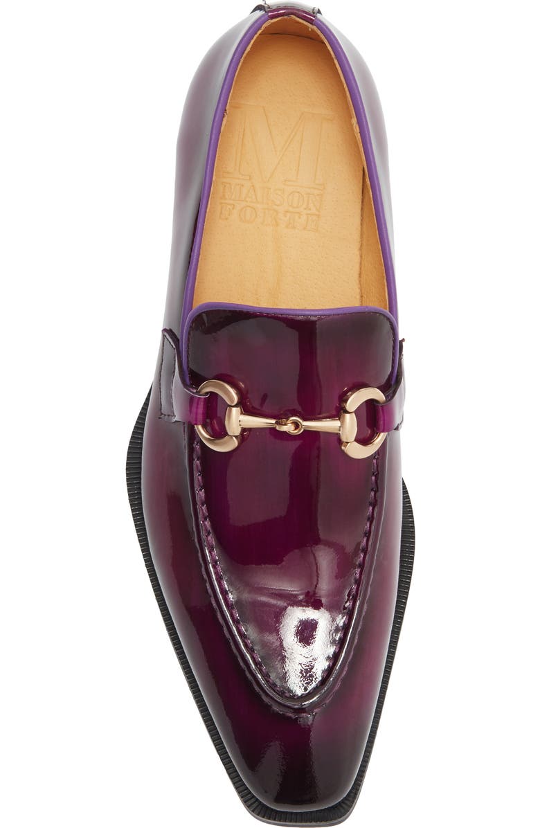 Maison Forte Concord Bit Loafer, Alternate, color, Purple