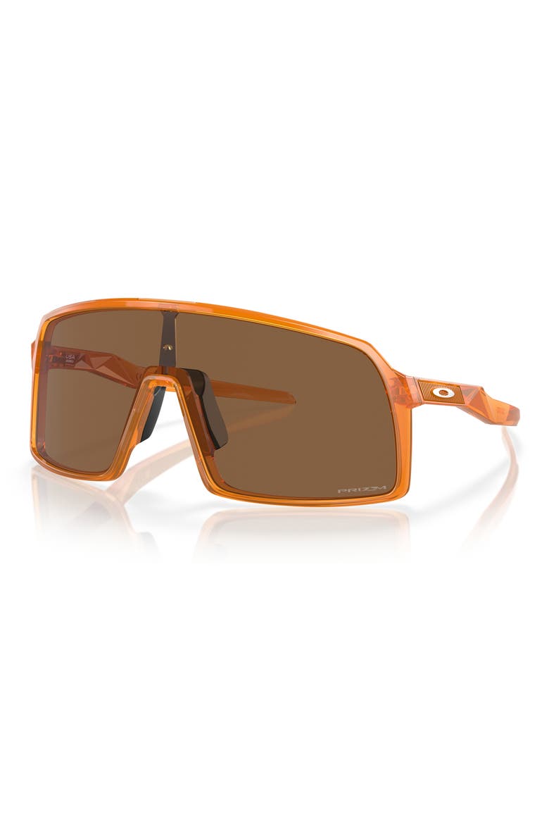 Sutro 60mm Prizm™ Rectangular Shield Sunglasses, Alternate, color, BRONZE