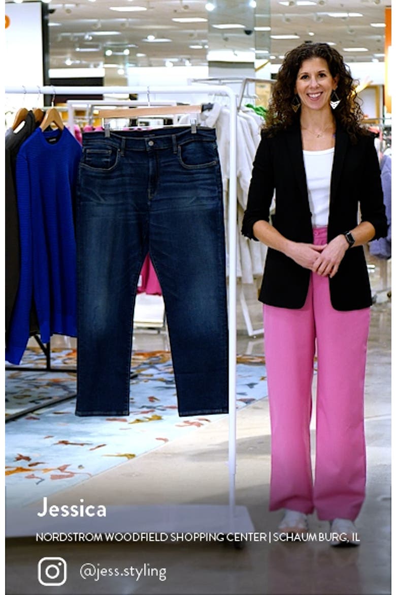 223 Advanced Stretch Straight Leg Jeans video