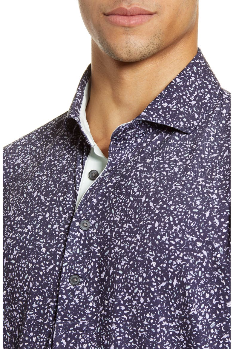 Angel Tears Performance Polo, Alternate, color, MIDNIGHT
