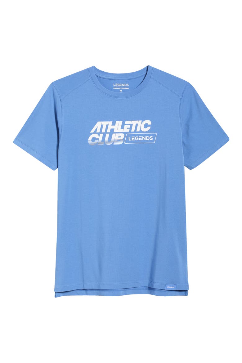 Aviation Athletic Club Graphic T-Shirt, Alternate, color, ZEPHYR