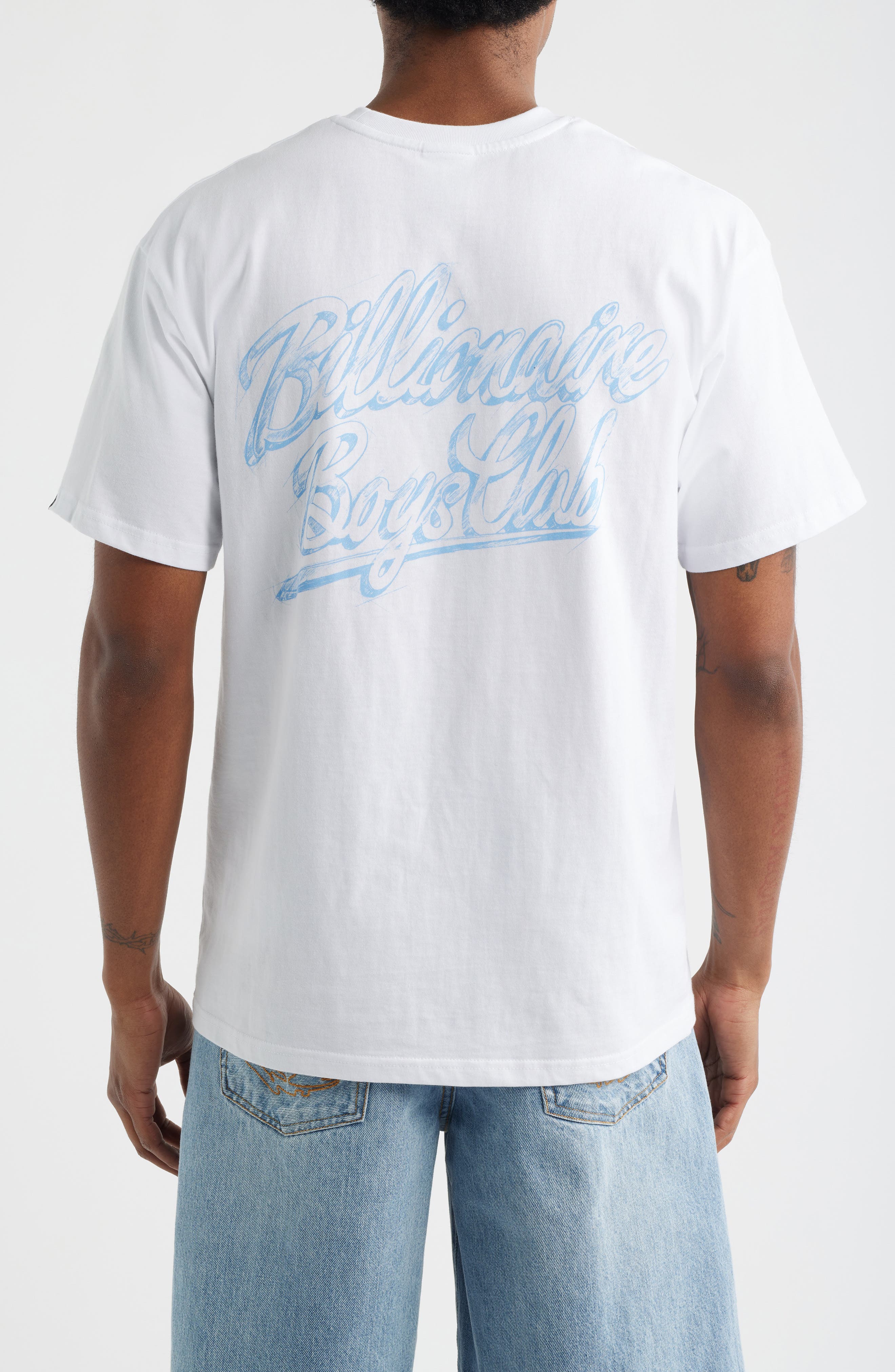 Helmet Sketch Graphic T-Shirt - image 4
