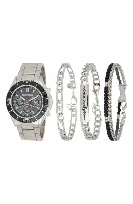 4-Piece Watch & Bracelets Set