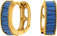 Arte Nova Jewellery Turquoise Hoops