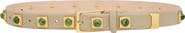 AUREUM No. 2 Stud Leather Belt