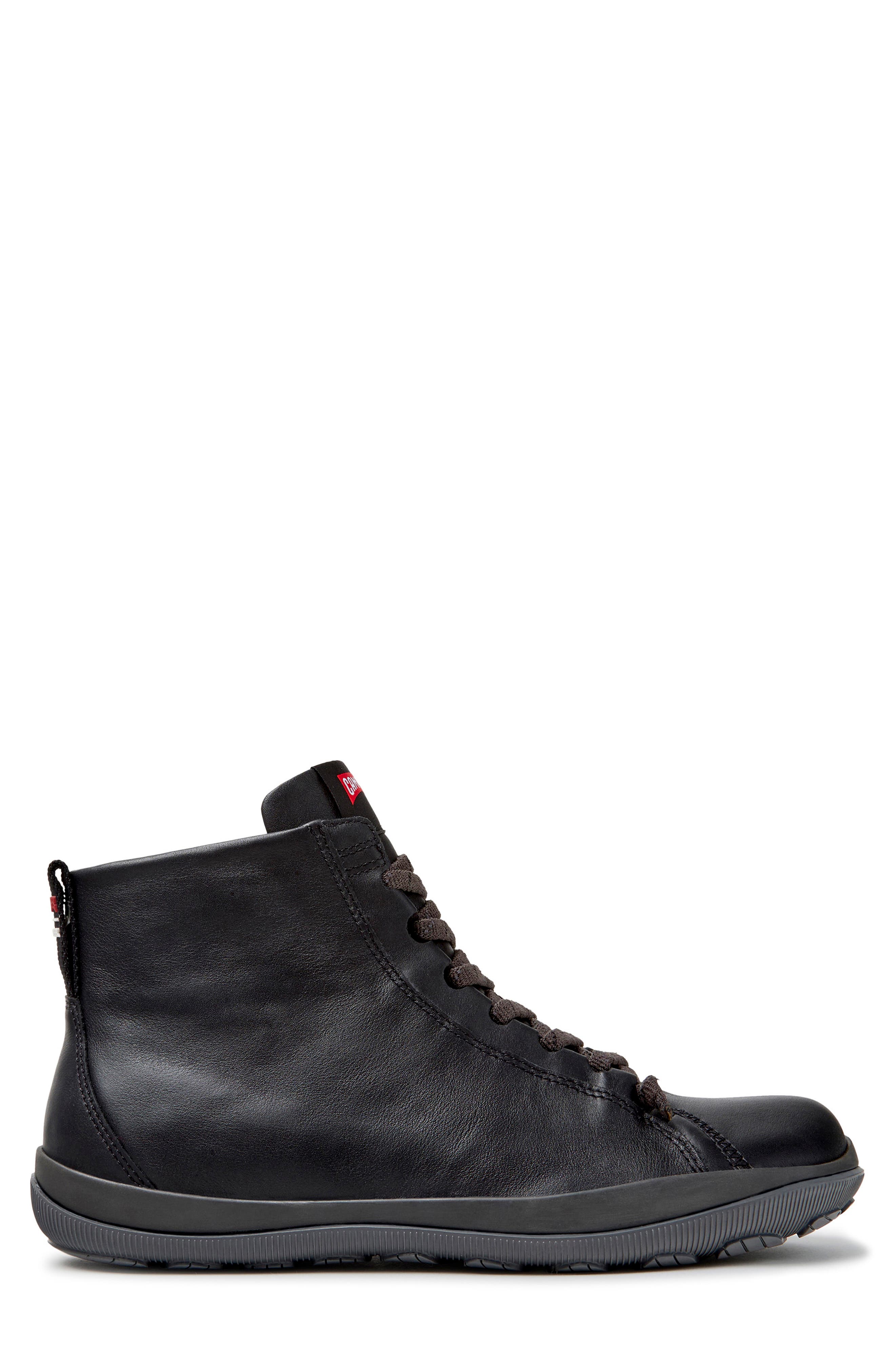 Peu Pista Gore-Tex Waterproof Leather Boot, Alternate, color, BLACK