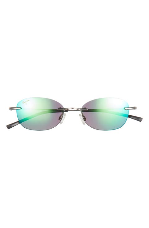 51mm Polarized Round Sunglasses