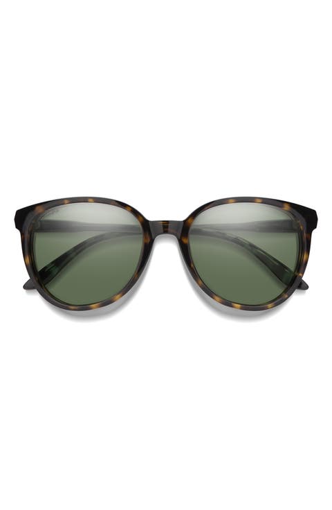 Cheetah 54mm Polarized Round Sunglasses